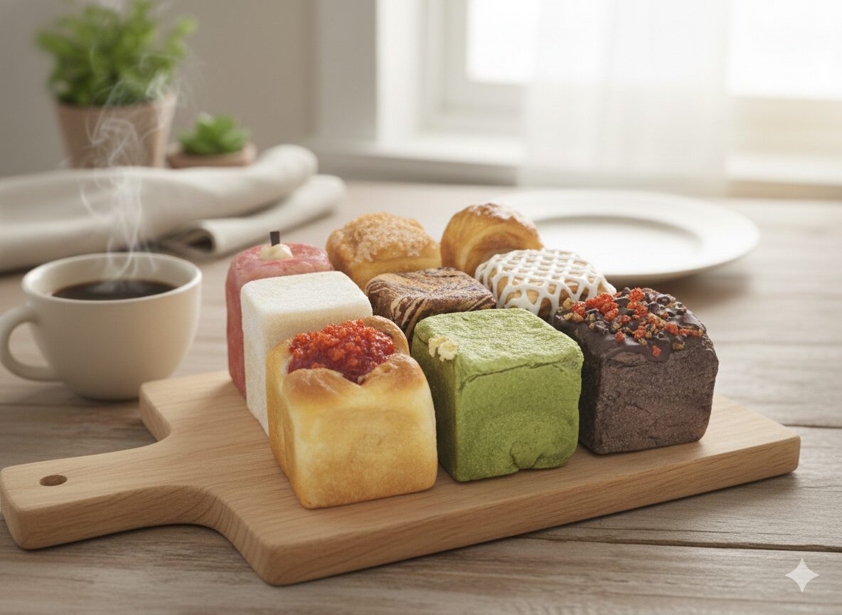 スイーツなキューブパンおすすめ9種セット(9種9個)