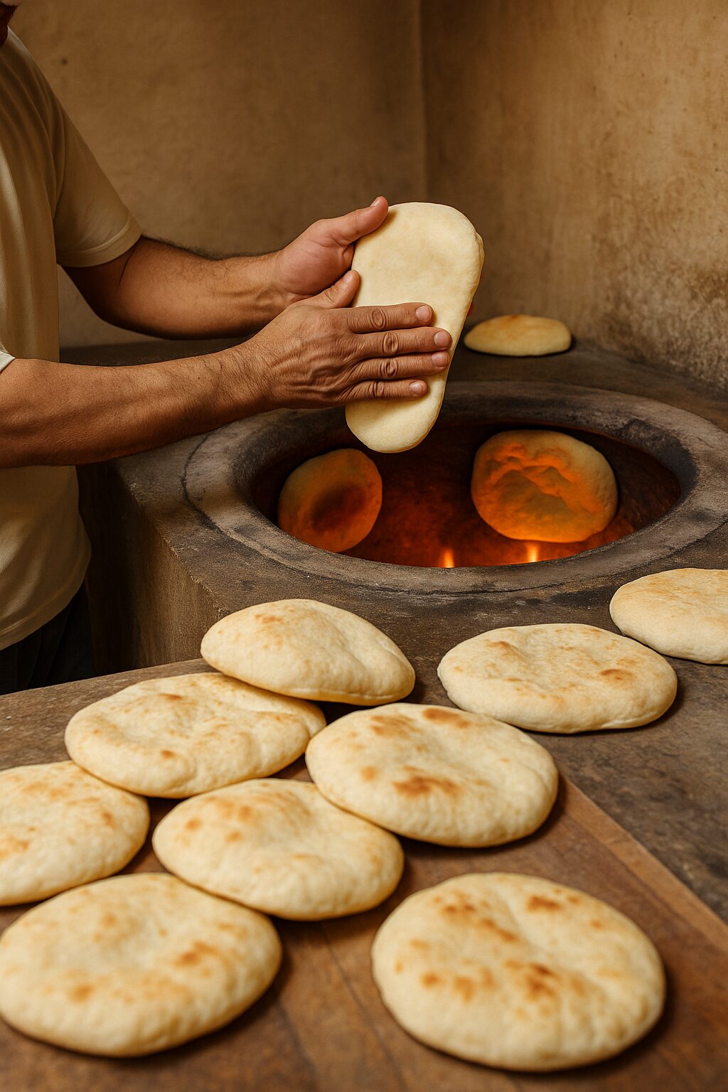 パンの種類と名前で旅する世界｜中東編：火と手の感覚で焼く人類最古のパン