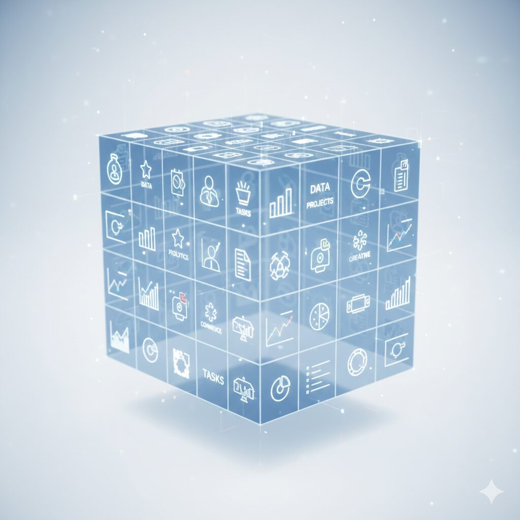 四角は、情報を整理する形