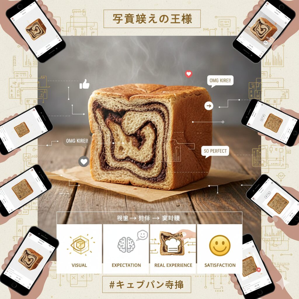 インスタやSNSでバズるパンは、例外なく写真映えが良い。