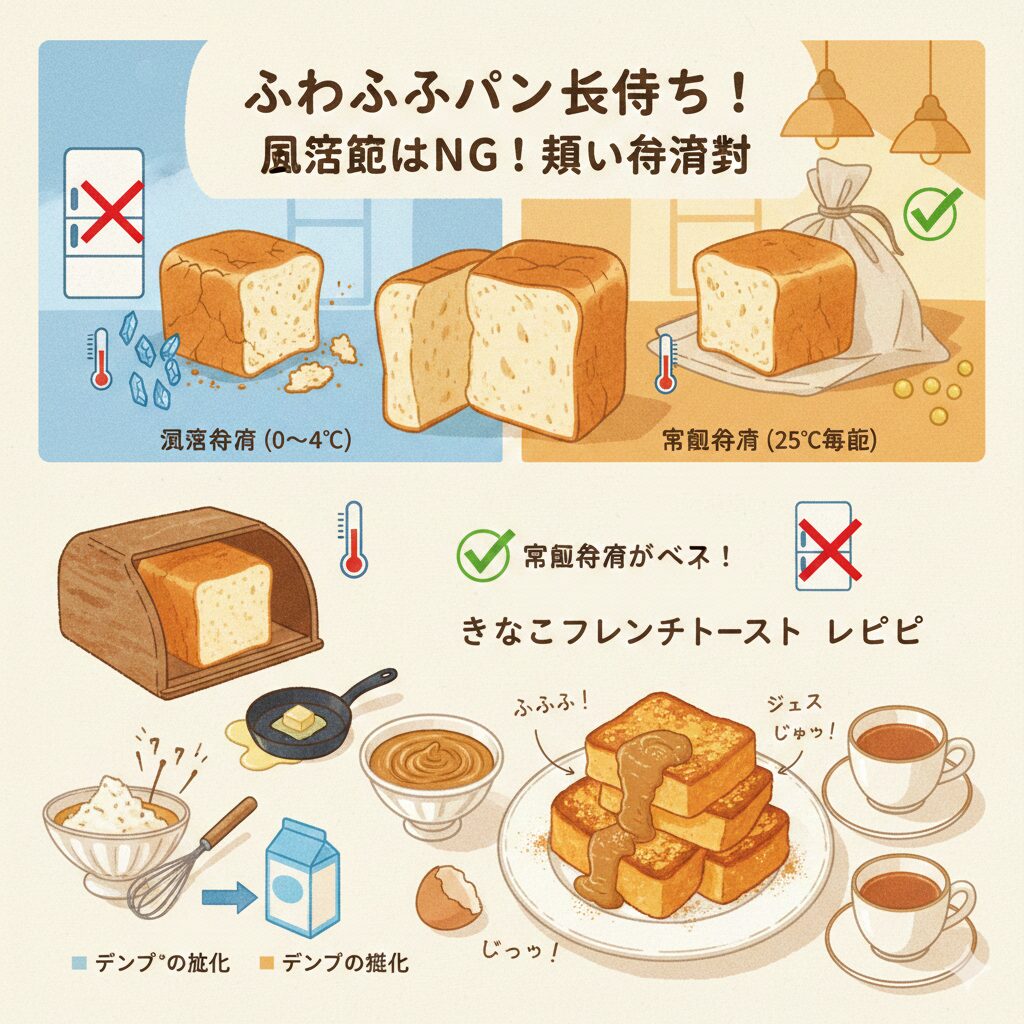 【保存版】キューブパンは冷蔵NG?まつやまパン直伝の正しい保存方法と絶品レシピ