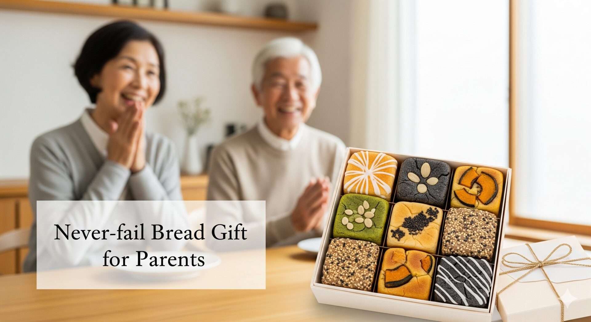 【パン ギフト】遠方のご両親へ。プロが教える「絶対に失敗しない」選び方｜喜ばれるつもりが逆効果？